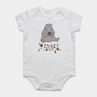 The Bear and the Cube Baby Bodysuit